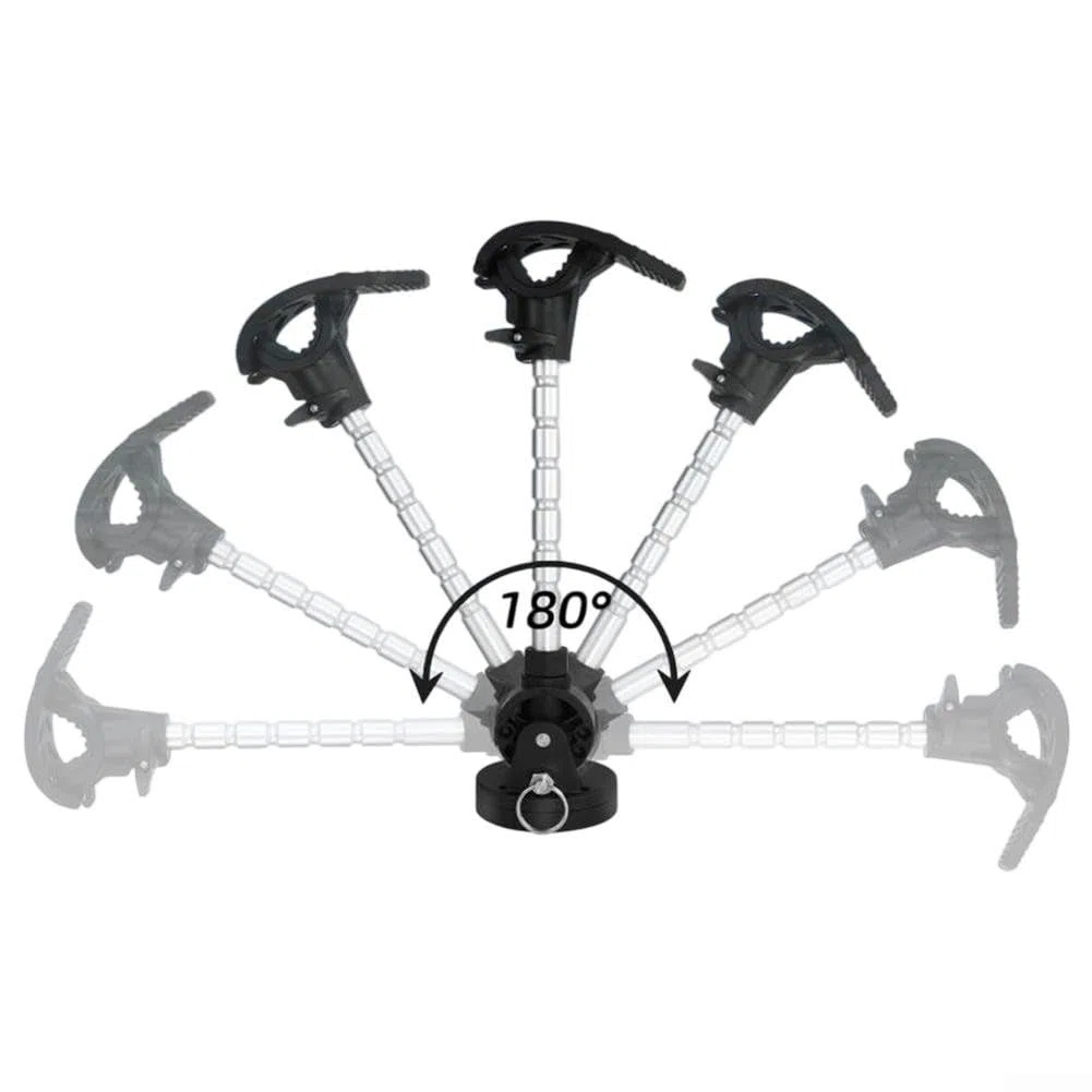 Soporte estabilizador para eje de motor de arrastre Minn Kota | Compatible con Terrova PowerDrive Ulterra BT 2007-2023 y MKA-60 | 304 inoxidable