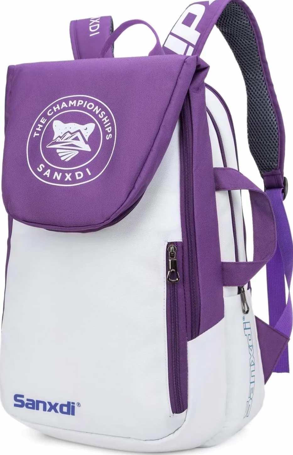 Bolsa de tenis, mochila de tenis, mochila plegable de gran capacidad, bolsa de transporte de raquetbol, bolsa de deporte multifuncional