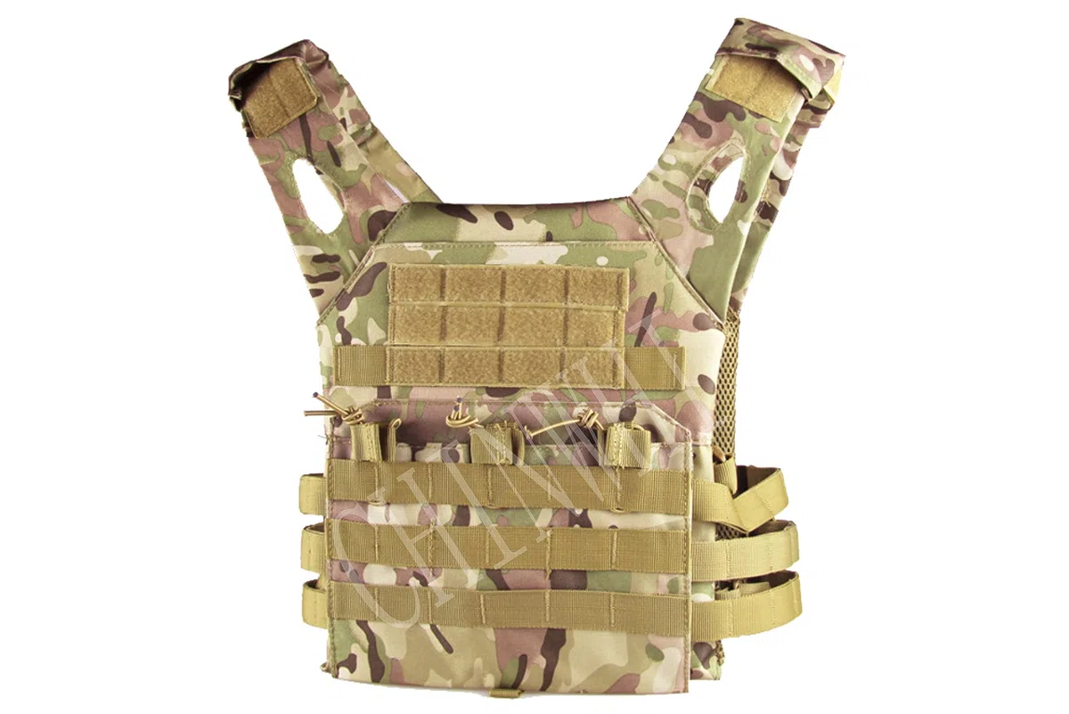 Chaleco Tácticos Ligero Militar Combate Camo Protección Molle Extraíble Placas para Airsoft Paintball Caza CS SWAT Juego de Guerra Deportes al Aire Libre