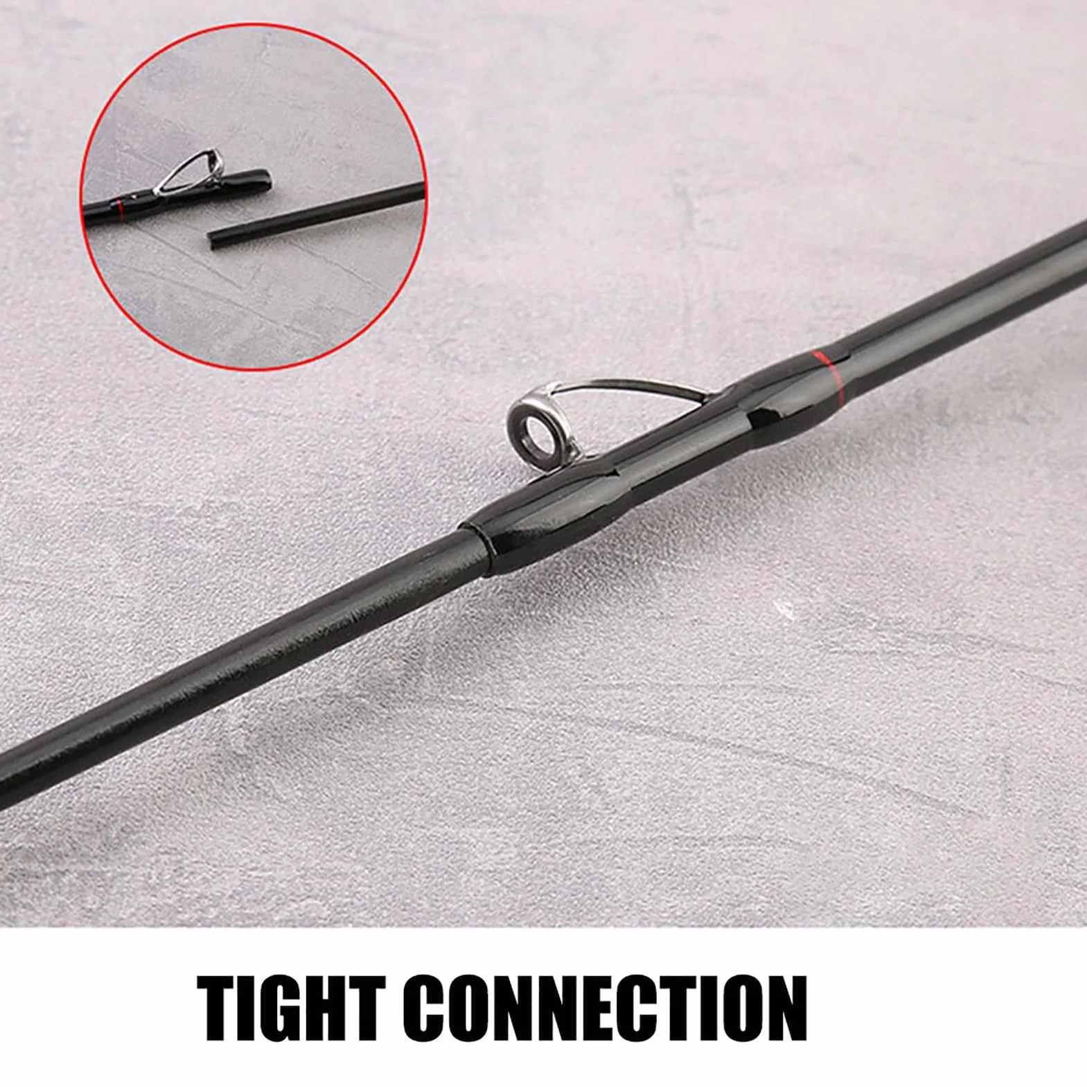 Caña de pescar Baitcasting – Caña de pescar de carbono ligera, construcción duradera y delicada, control suave de la línea | Equipo de pesca profesional para ríos, barcos, mares y marinas