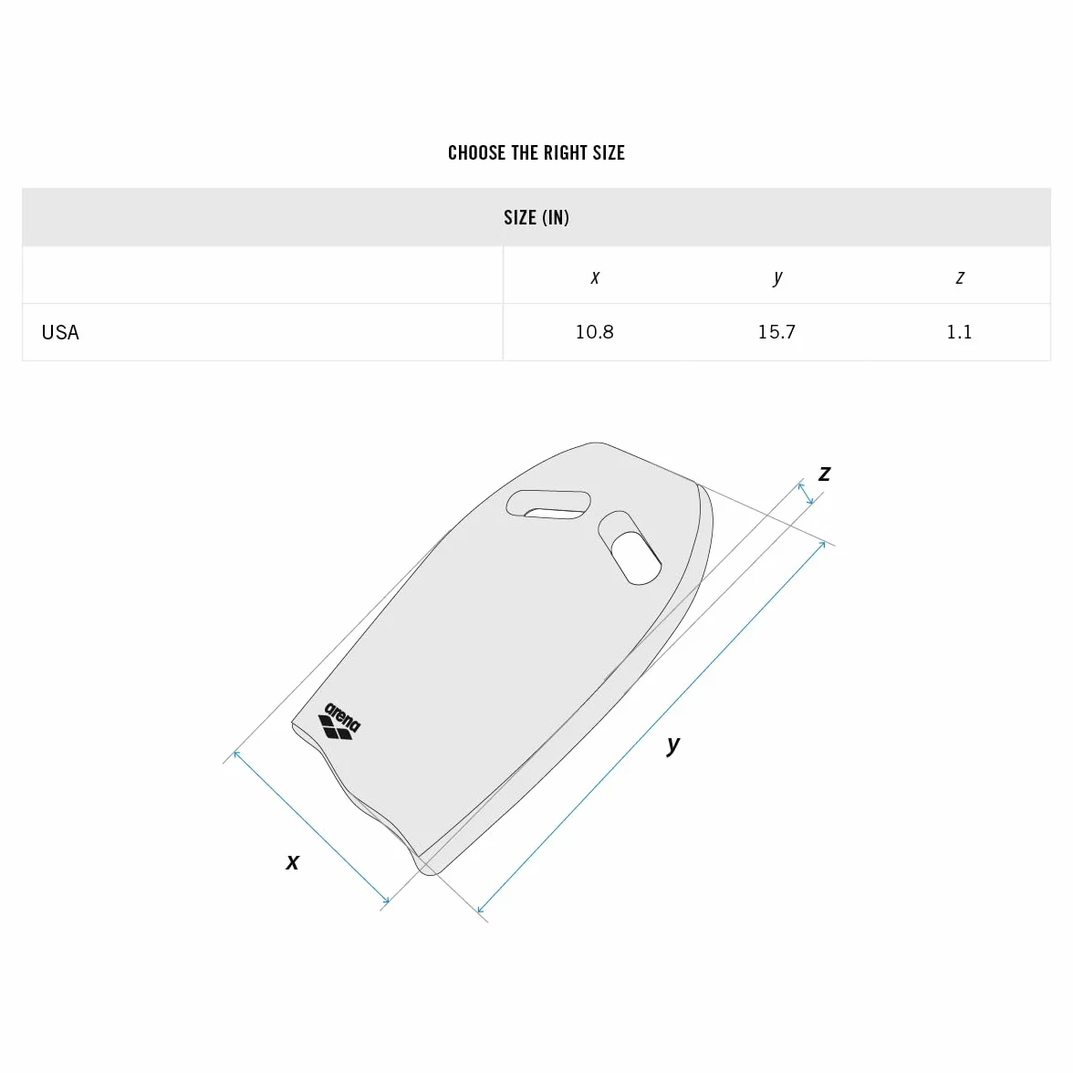 Arena Kickboard - Equipo de Entrenamiento Unisex Adulto