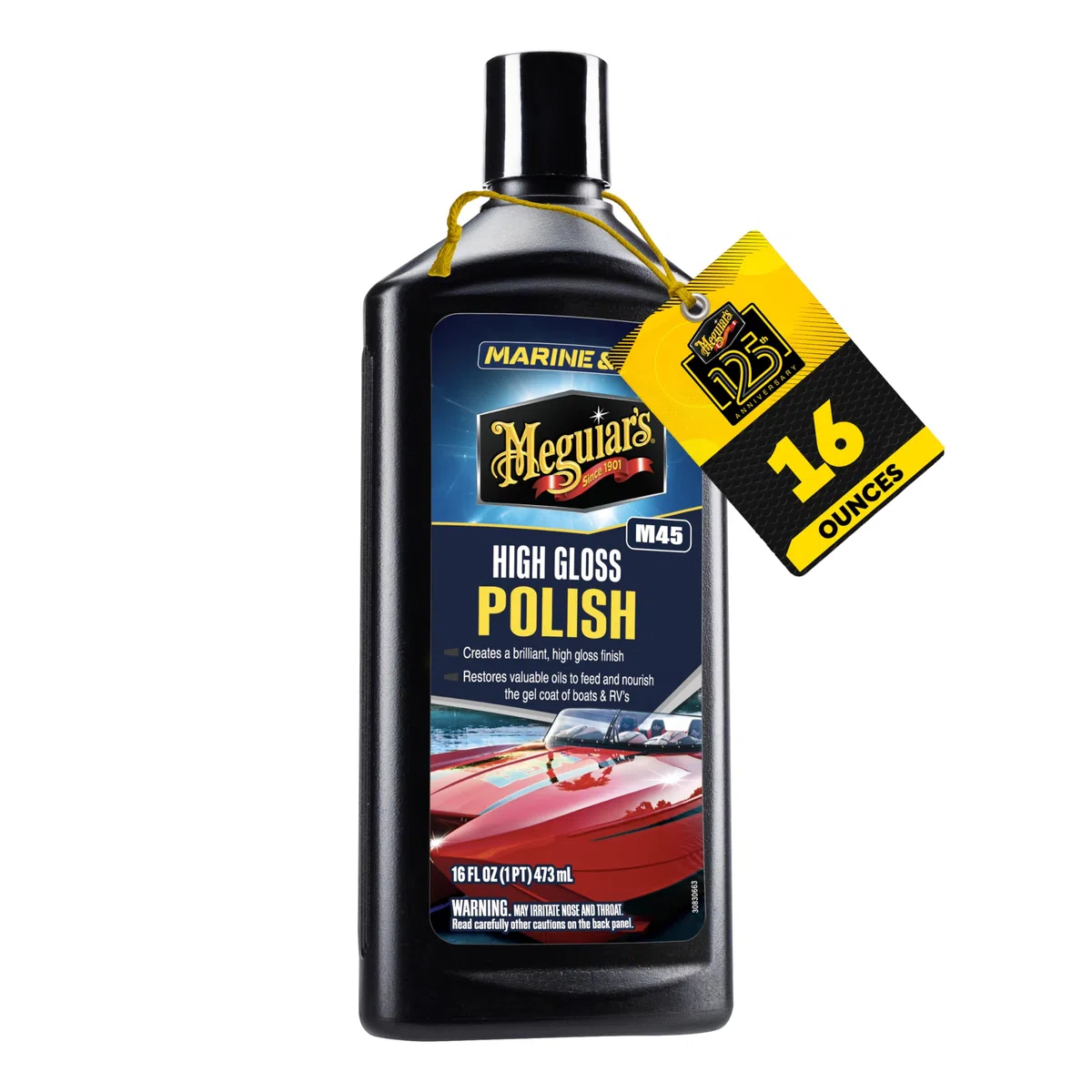 Meguiar's M4516 Marine RV High Gloss Polish - Pulimento de alto brillo para barcos