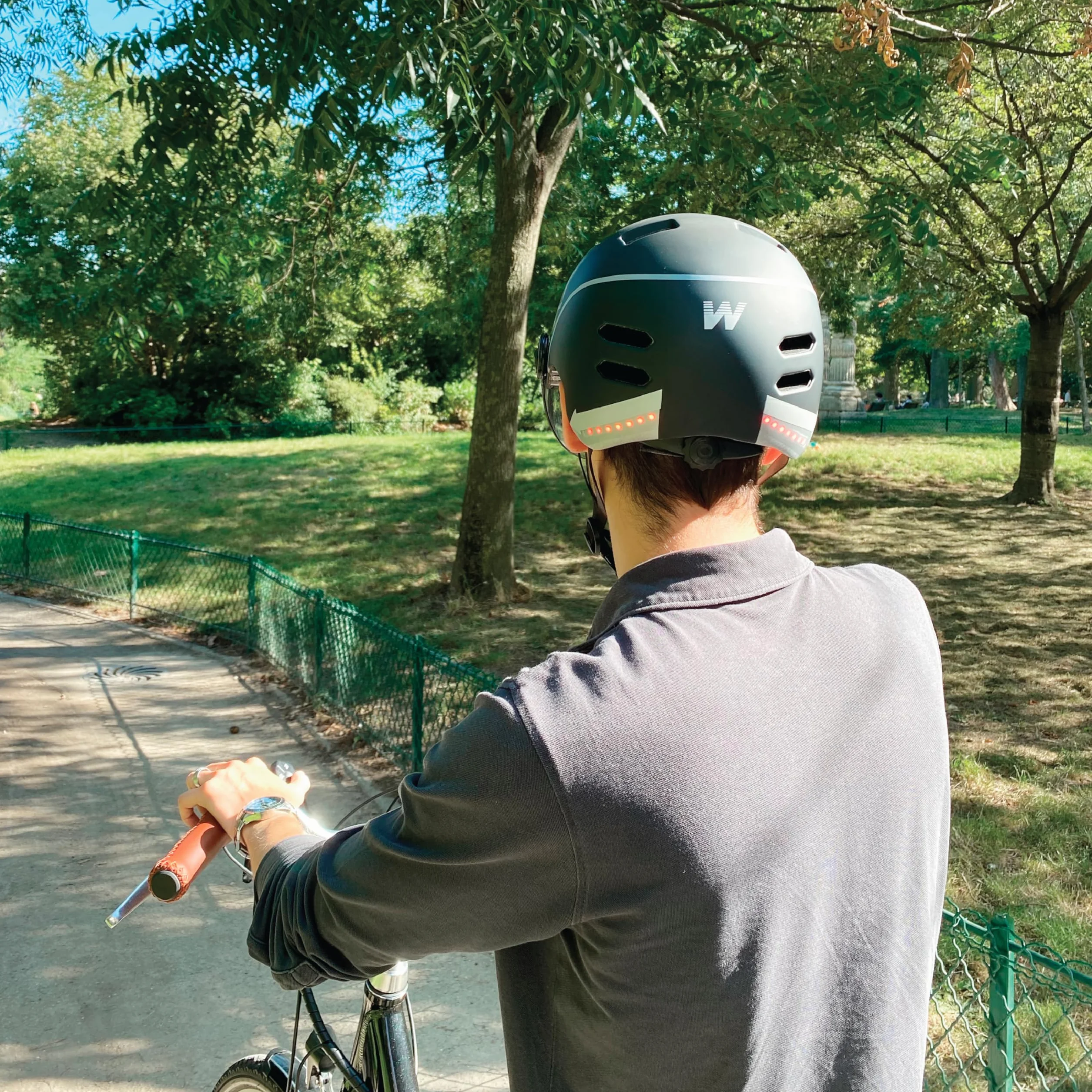 Wispeed Casco para Patinete Eléctrico Logicom Casque_Connect_M