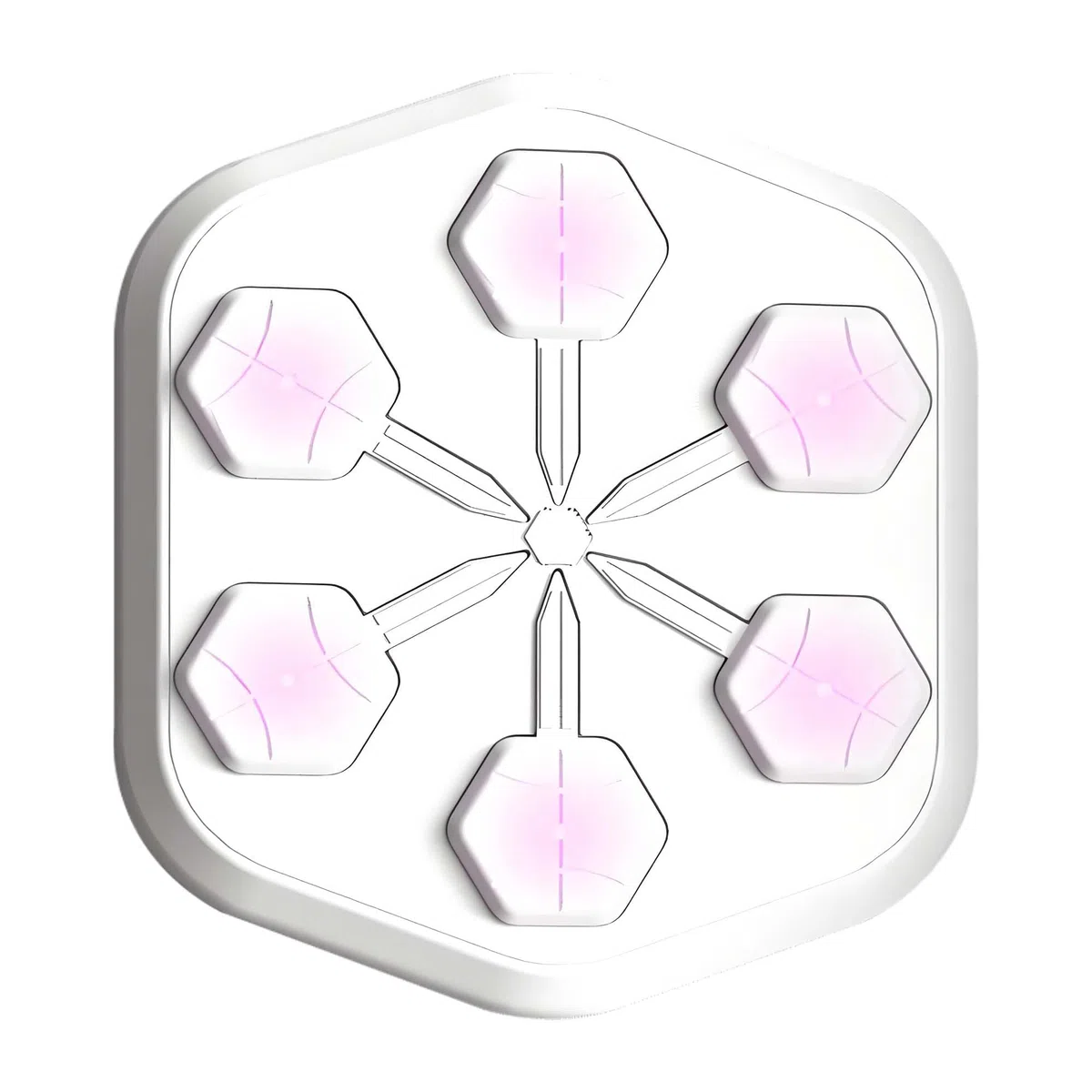 V3 - Máquina de boxeo de pared con panel más grande y guantes para ejercicios en casa