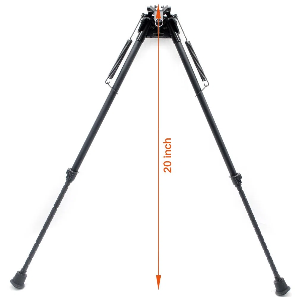 TRIROCK 13-23 Pulgadas Giratorio Inclinable Bípode para Rifle de Caza