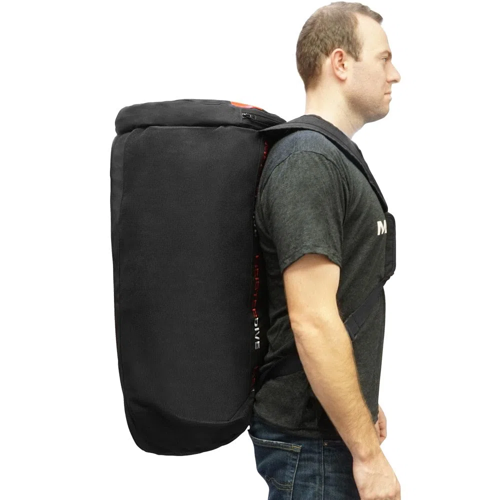 Meister Mochila de Malla con Bolsillo seco para Buceo y esnórquel