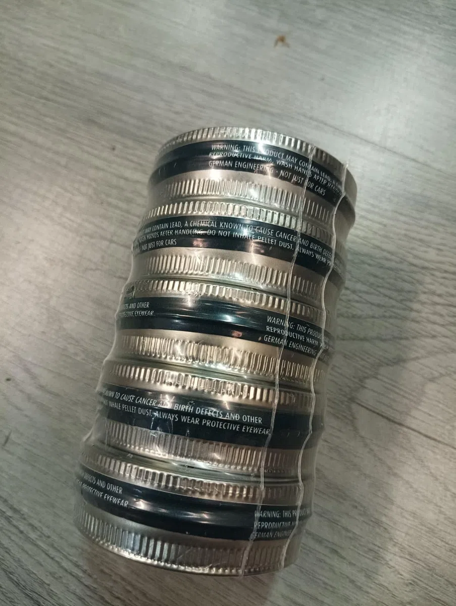 Pack 1000 Balines perdigones Norica Pointed Calibre 5.5 / .22 [5 latas de 200 perdigones]