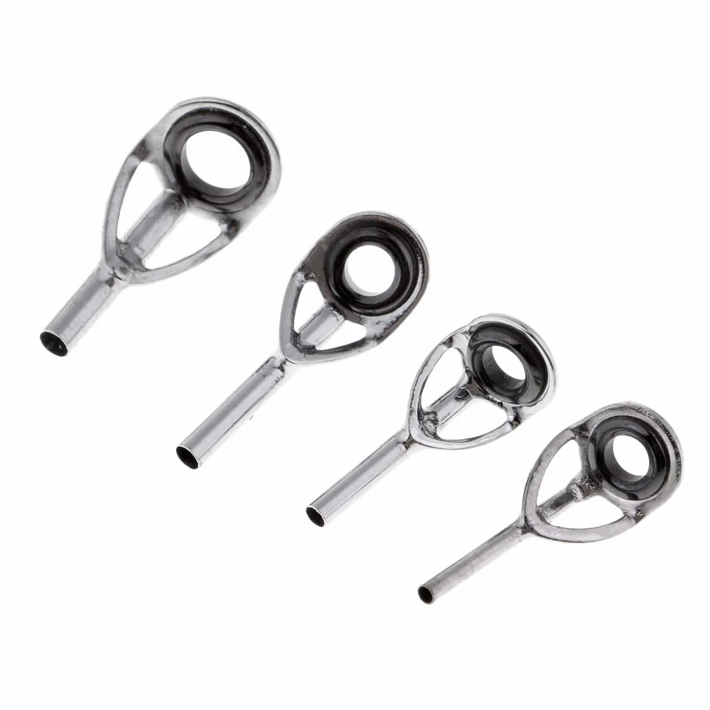 B Baosity 49x Guía Anillos de Cerámica Telescópica Caña Pescar Mixed Size Baitcasting Spincasting Aparatos