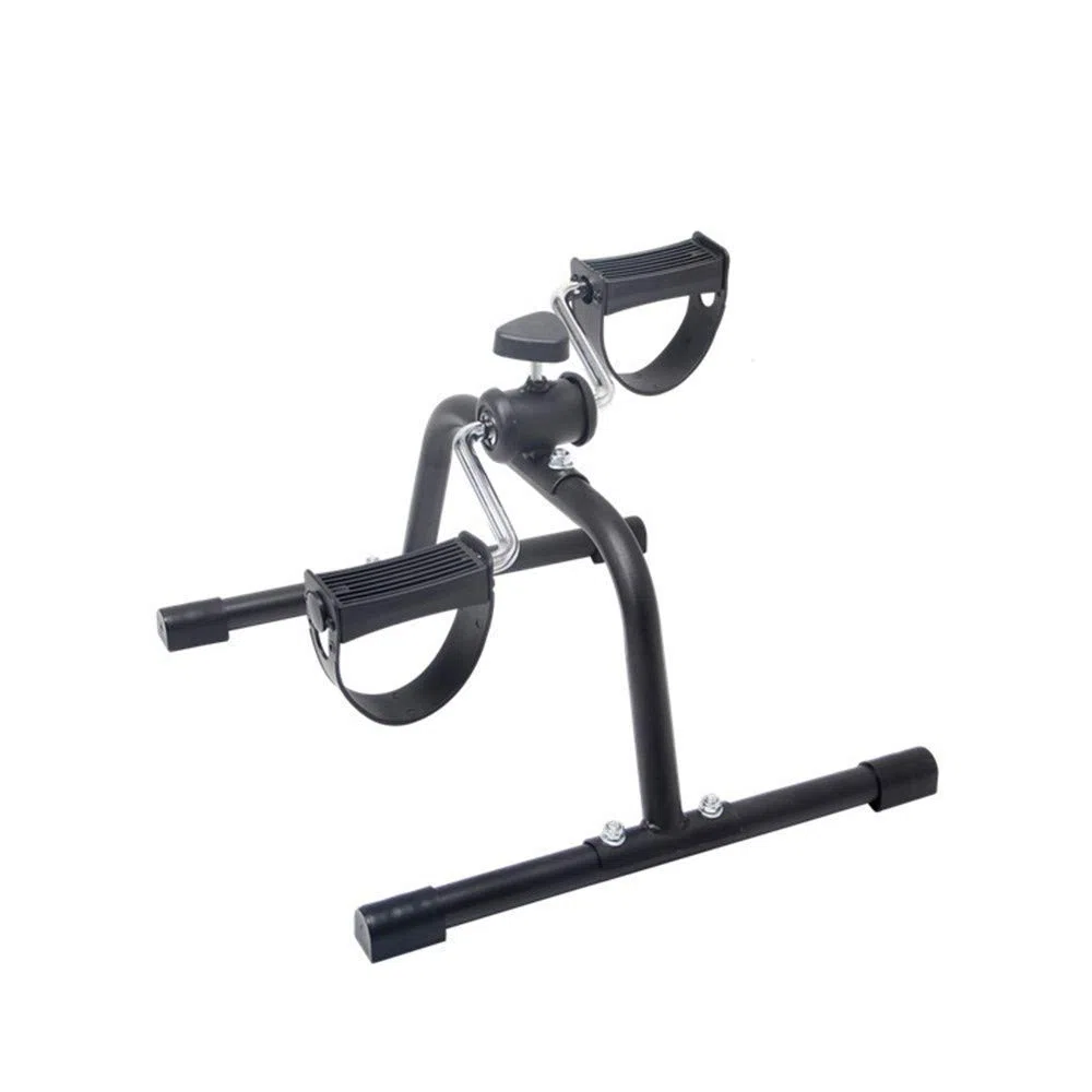Mini Bicicleta estática - Bicicleta de Escritorio portátil - Máquina de Venta Ambulante de Ejercicios para Manos, Brazos y piernas - Equipo de rehabilitación de Fitness Ajustable de bajo Impacto para