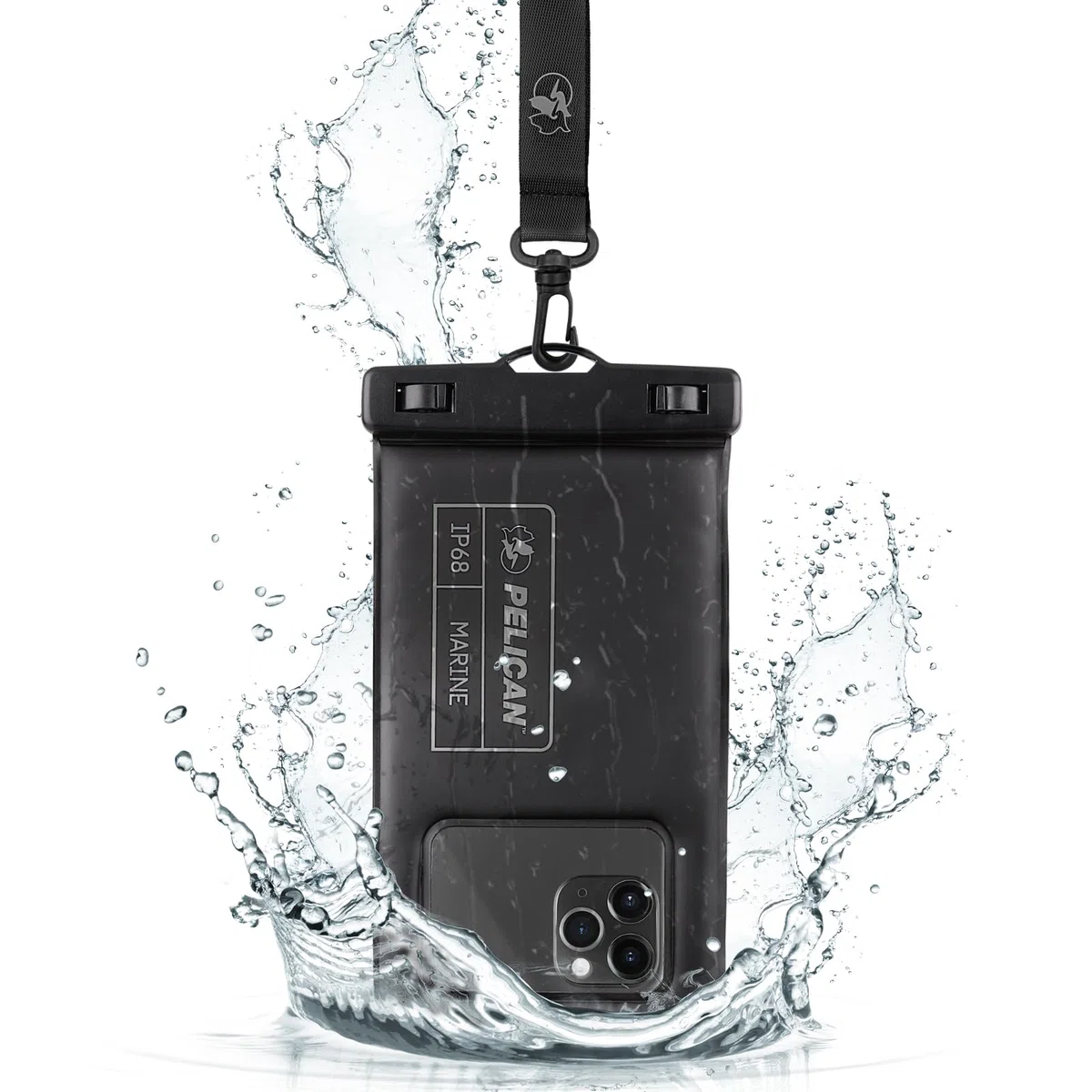 Case-Mate Pelican Marine - Funda Impermeable IP68 (tamaño Regular) - Funda Flotante Impermeable para teléfono