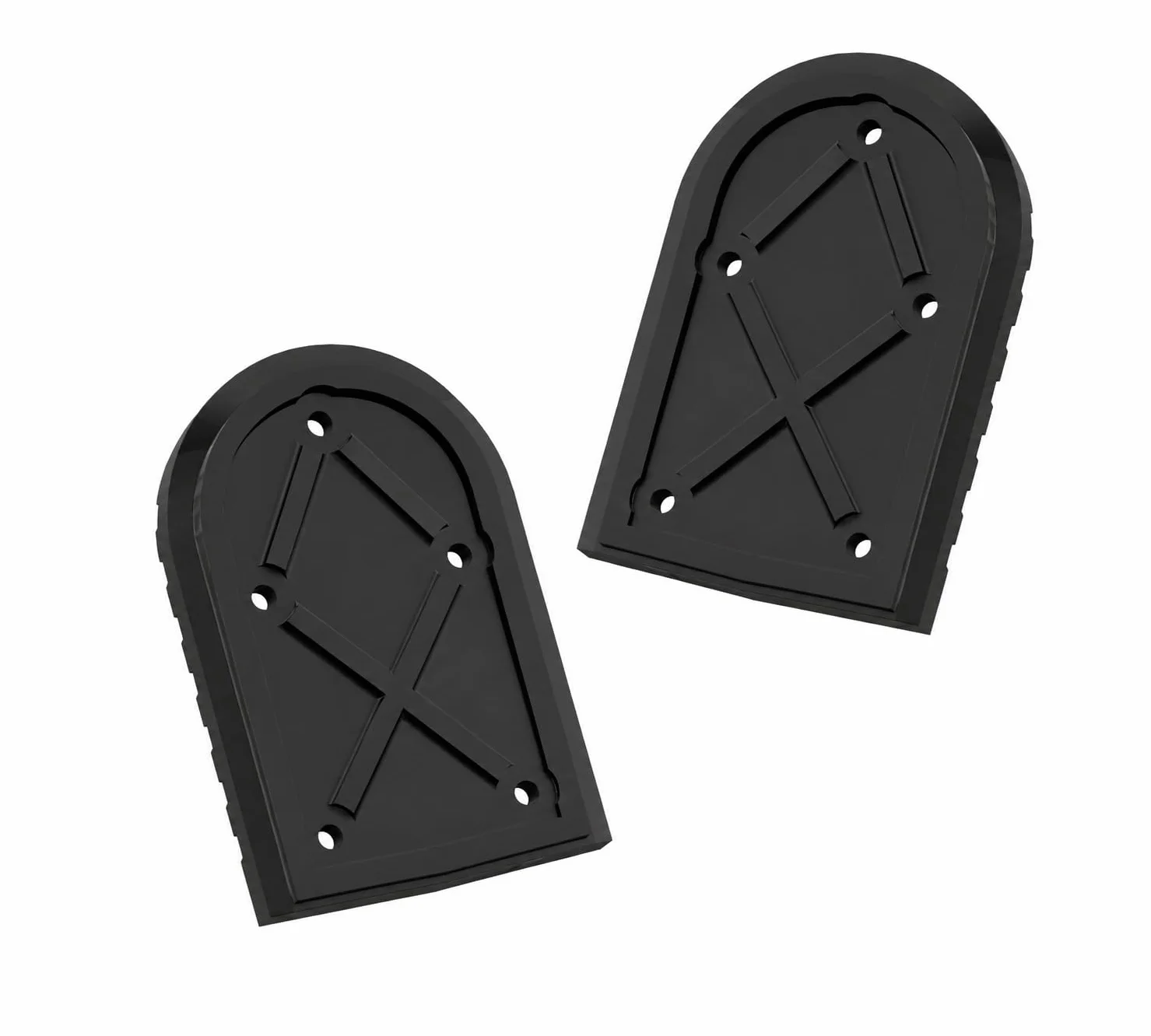 Pack 2 Taloneras de Repuesto Salomon Symbio Grip Pad Tallas 22-33 Suelas Botas Esquí Alpinismo Trekking TPU 64D Reforzado