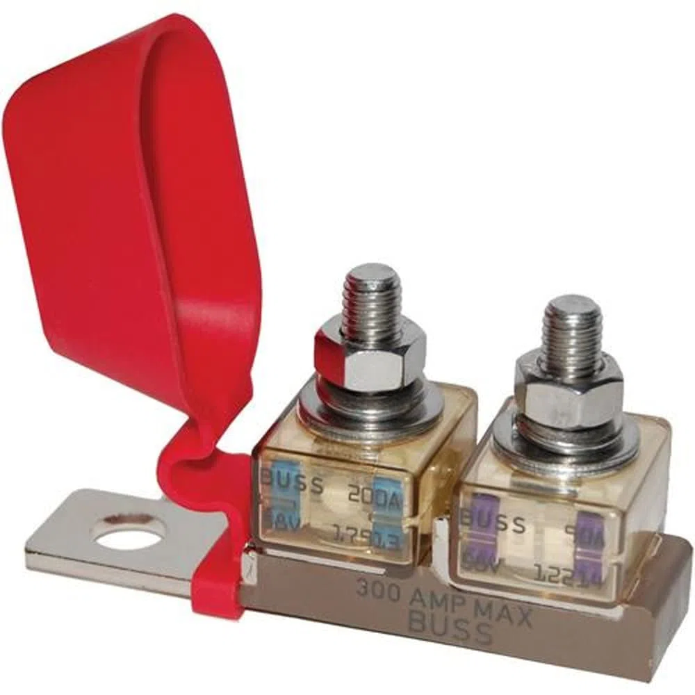 Bloques de fusibles Terminal, de Blue Sea Systems (MRBF)