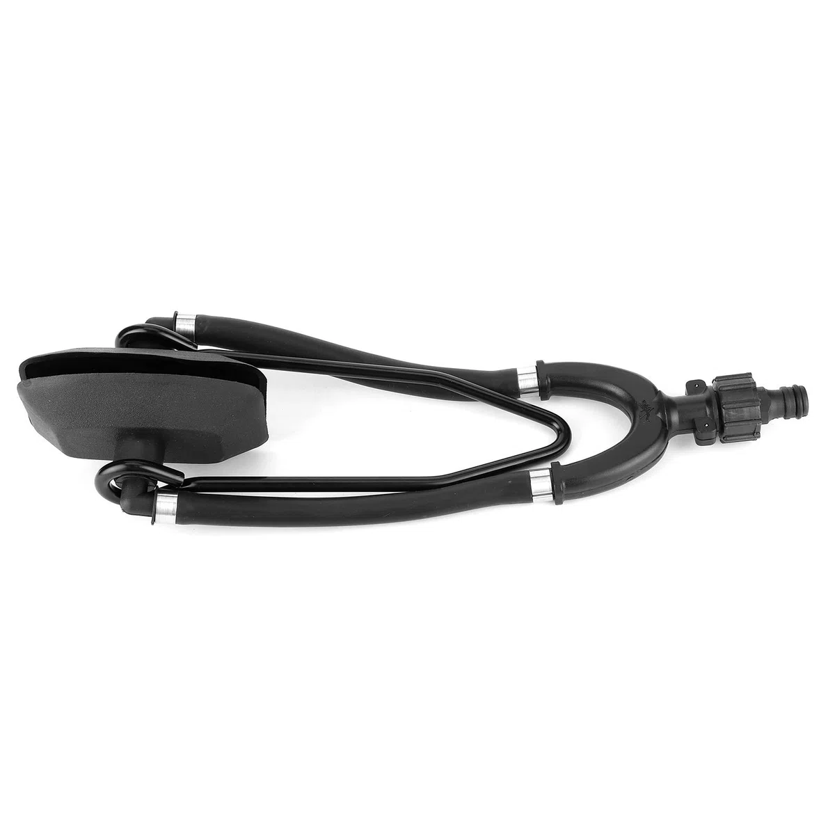 Tbest Enjuague de Motor Fuera de Borda, Piezas de Repuesto para Barcos/Yates, Enjuague de Agua para Motor de Barco Fuera de Borda, Orejeras Rectangulares Grandes de Alimentación Dual,