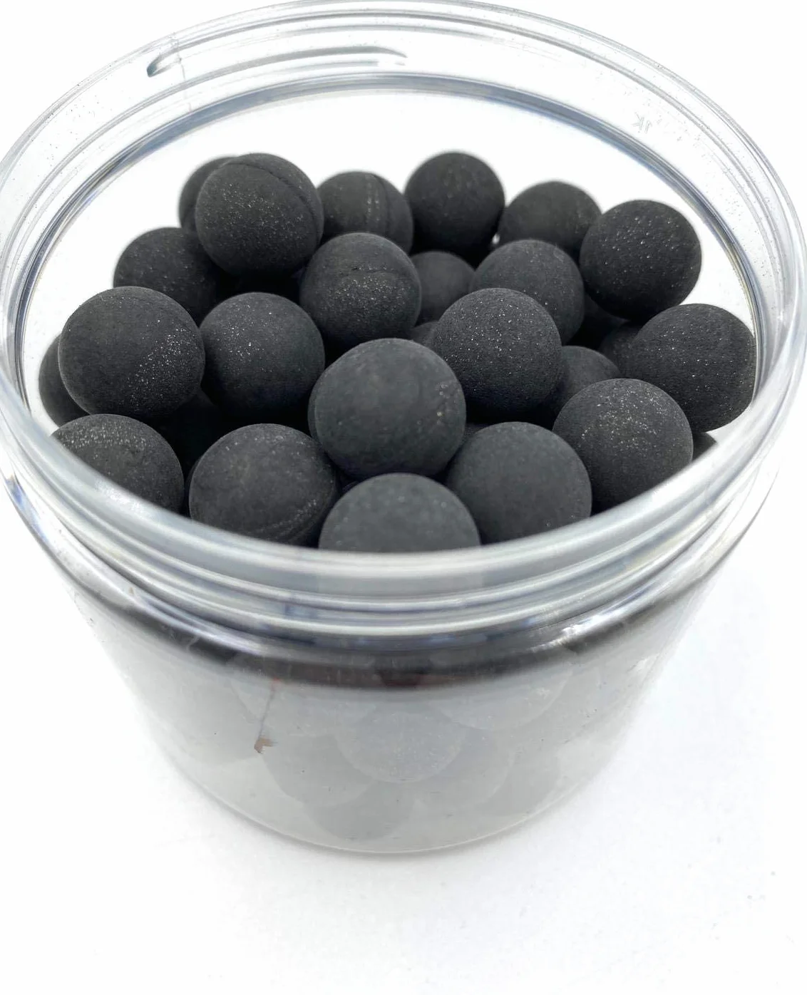 Bolas de Goma-Acero .50 Caliber 100 Piezas 2,7 Gramos Paintballs Reutilizables Reballs Powerballs para Pistolas de Defensa