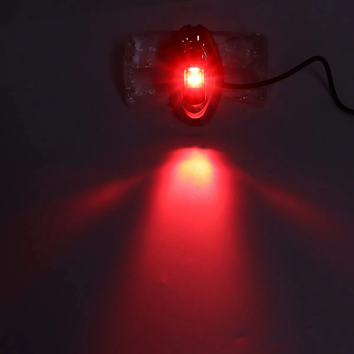 Luz de Navegación para Barco LED Verde Rojo IP66 Impermeable 1 Milla Náutica Visibilidad Vela Señal Proa Lámpara Accesorio Marino para Pontones Yates