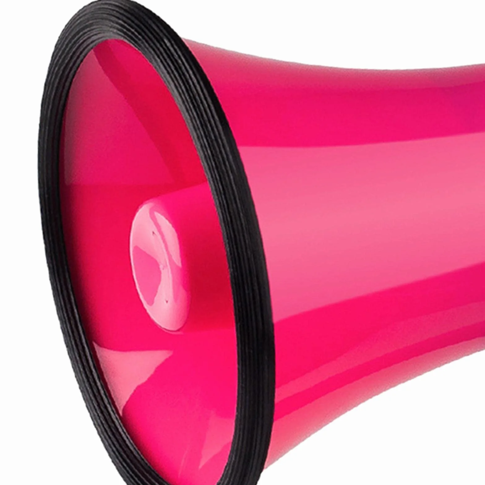 Altavoz megáfono de mano 25W Milageto Rosa rojo con grabación 240S