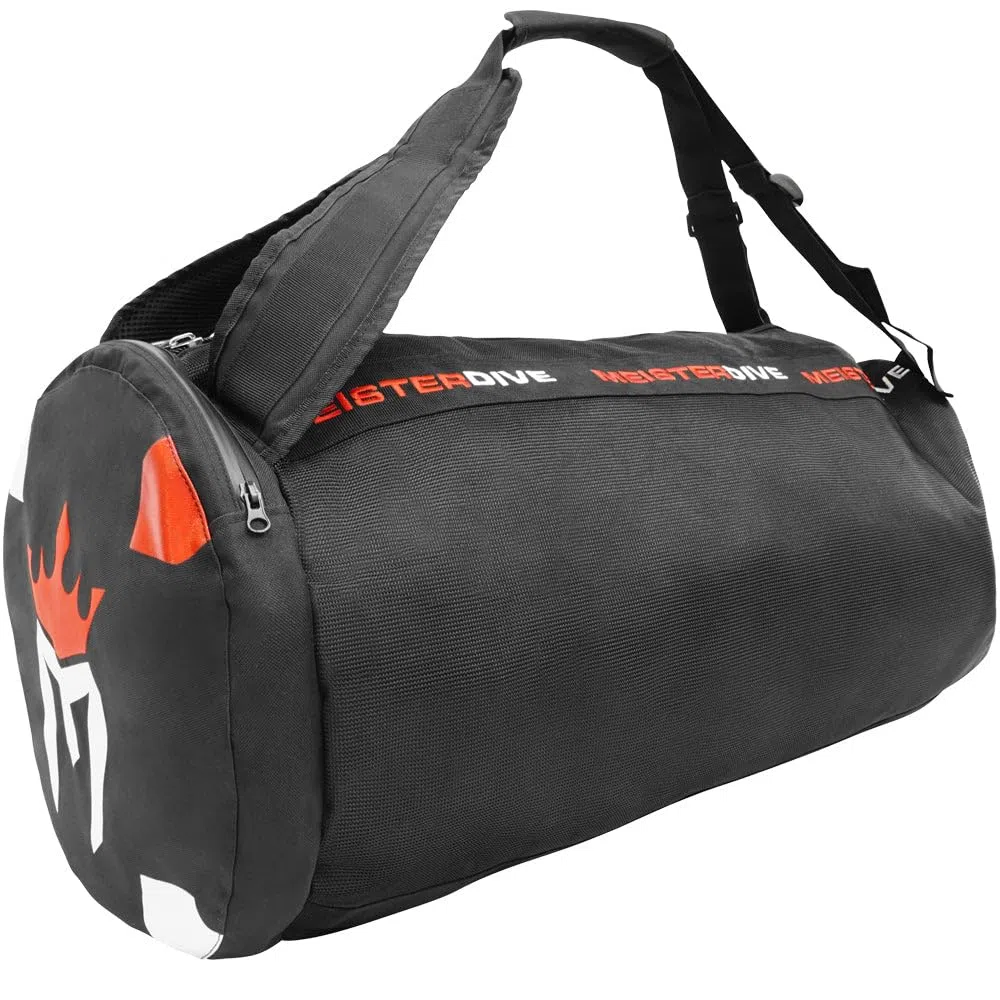 Meister Mochila de Malla con Bolsillo seco para Buceo y esnórquel
