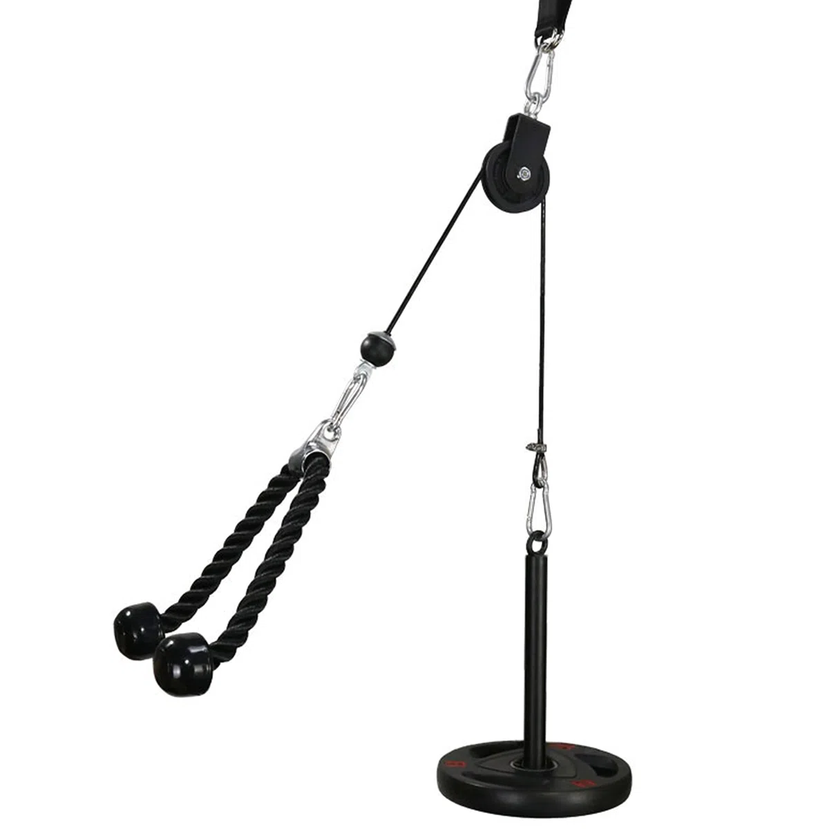 LFJ Poleas Gimnasio para Casa Fitness DIY Triceps Polea Gym Cable Máquina Musculacion Kit Sistema Poleas Entrenamiento de Fuerza del Brazo