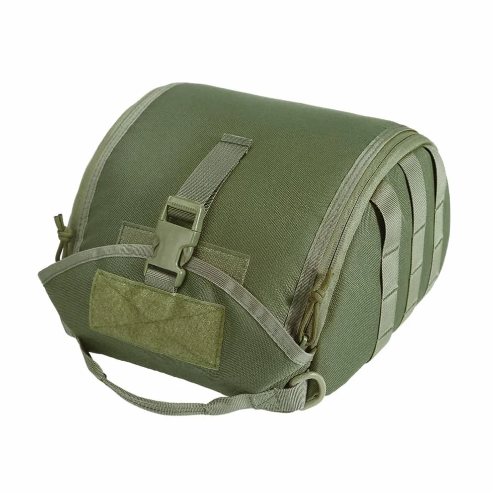 Bolsa para casco deportivo antiarañazos Molle Airsoft acolchada almacenamiento