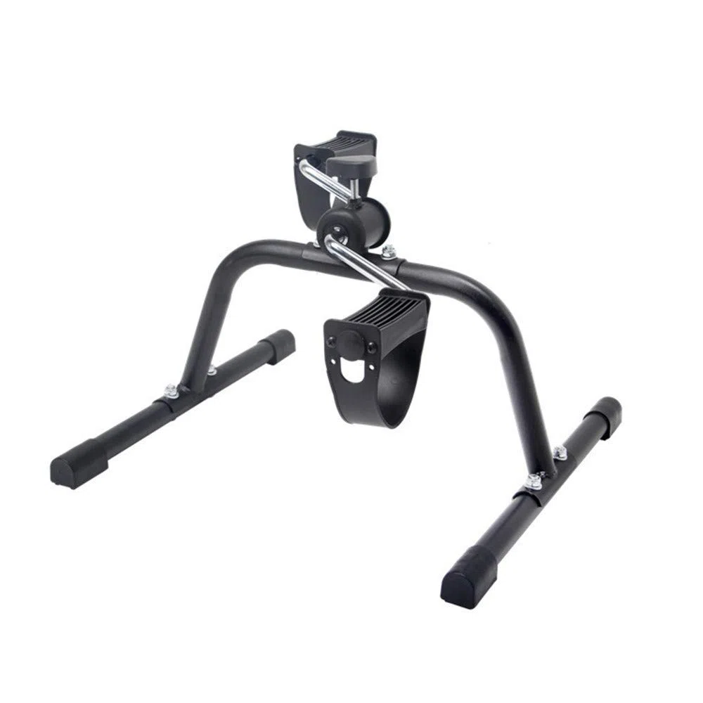 Mini Bicicleta estática - Bicicleta de Escritorio portátil - Máquina de Venta Ambulante de Ejercicios para Manos, Brazos y piernas - Equipo de rehabilitación de Fitness Ajustable de bajo Impacto para