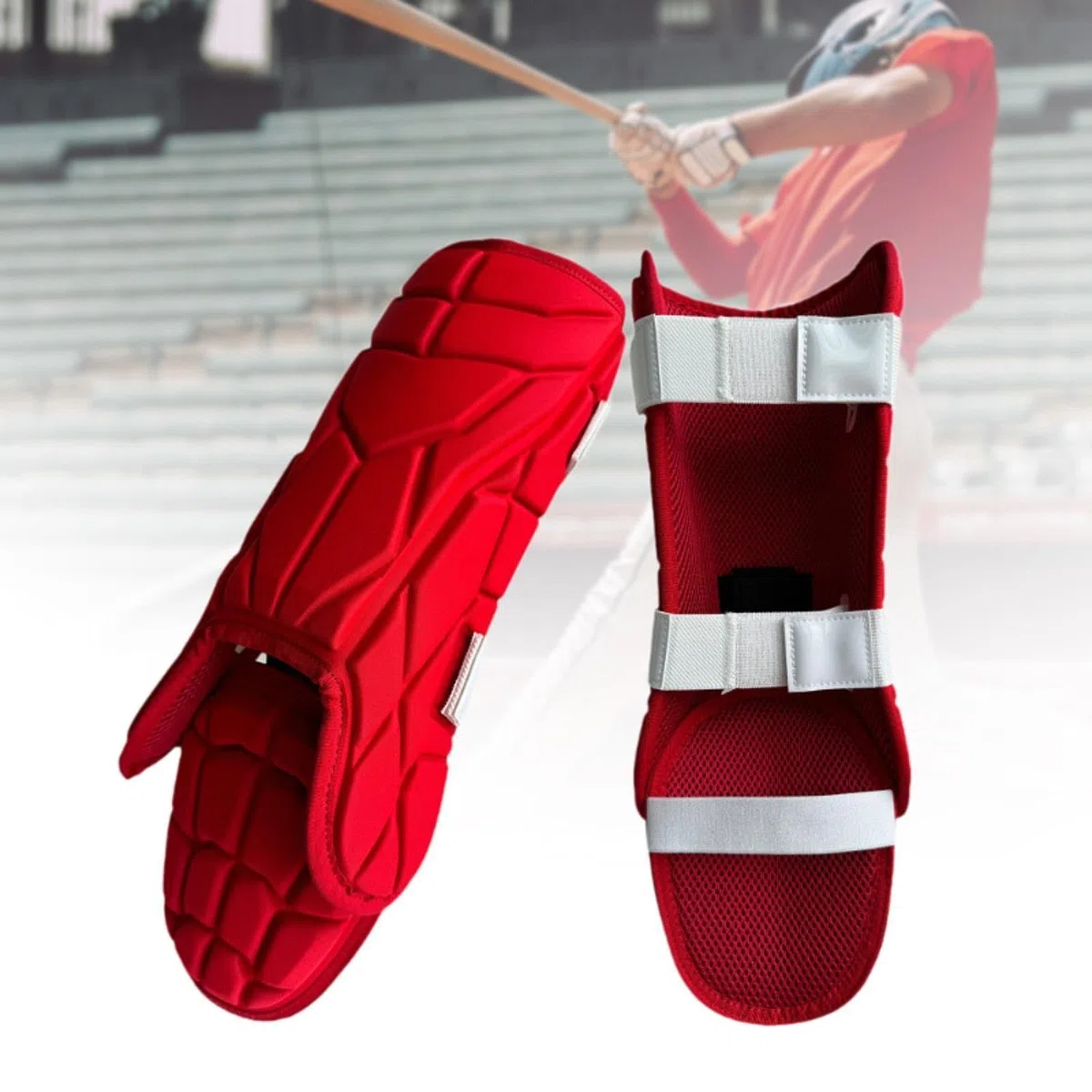 Perfeclan Protectores de piernas de béisbol y Softbol Protectores de pies para Adultos protección en Deportes multifunción cómodo Protector ergonómico Ajustable