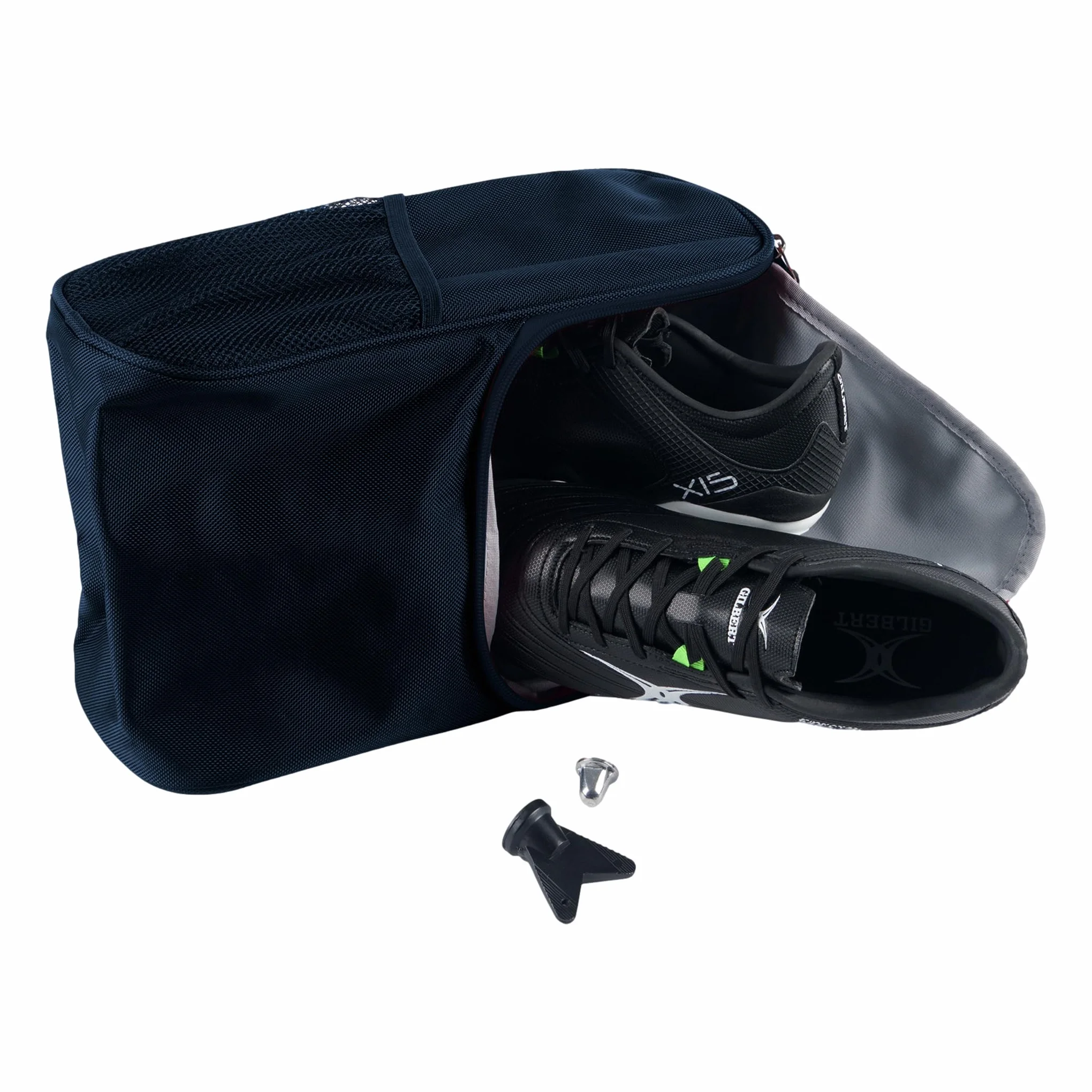 Gilbert Rugby Club V4 - Bolsa para botas, color azul marino