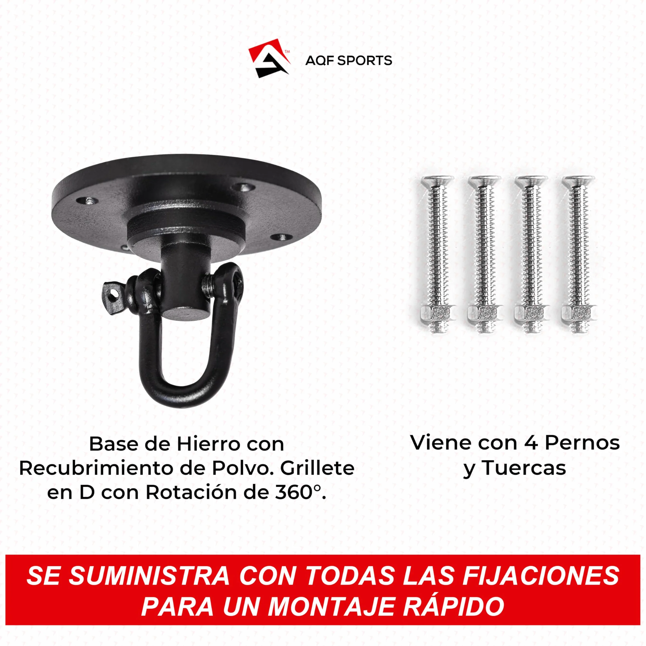 AQF Pera de Boxeo y Saco de Boxeo Punching Ball para MMA Entrenamiento