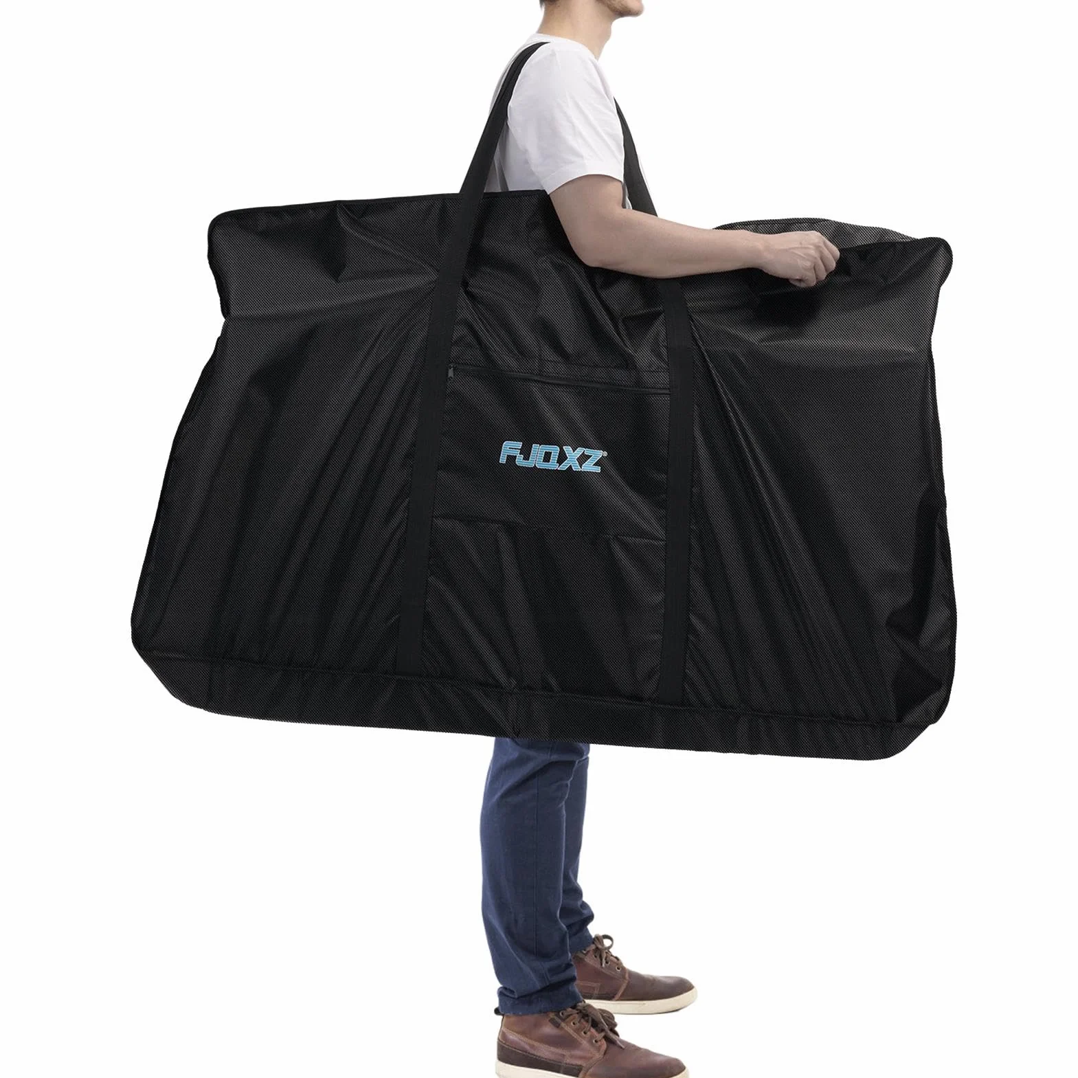 Bolsa de Almacenamiento para 26" Impermeable Bolsa Transporte Bicicleta 1680D Oxford Bolsa de Viaje Plegable de Bicicleta para Avión, Viajes en Tren