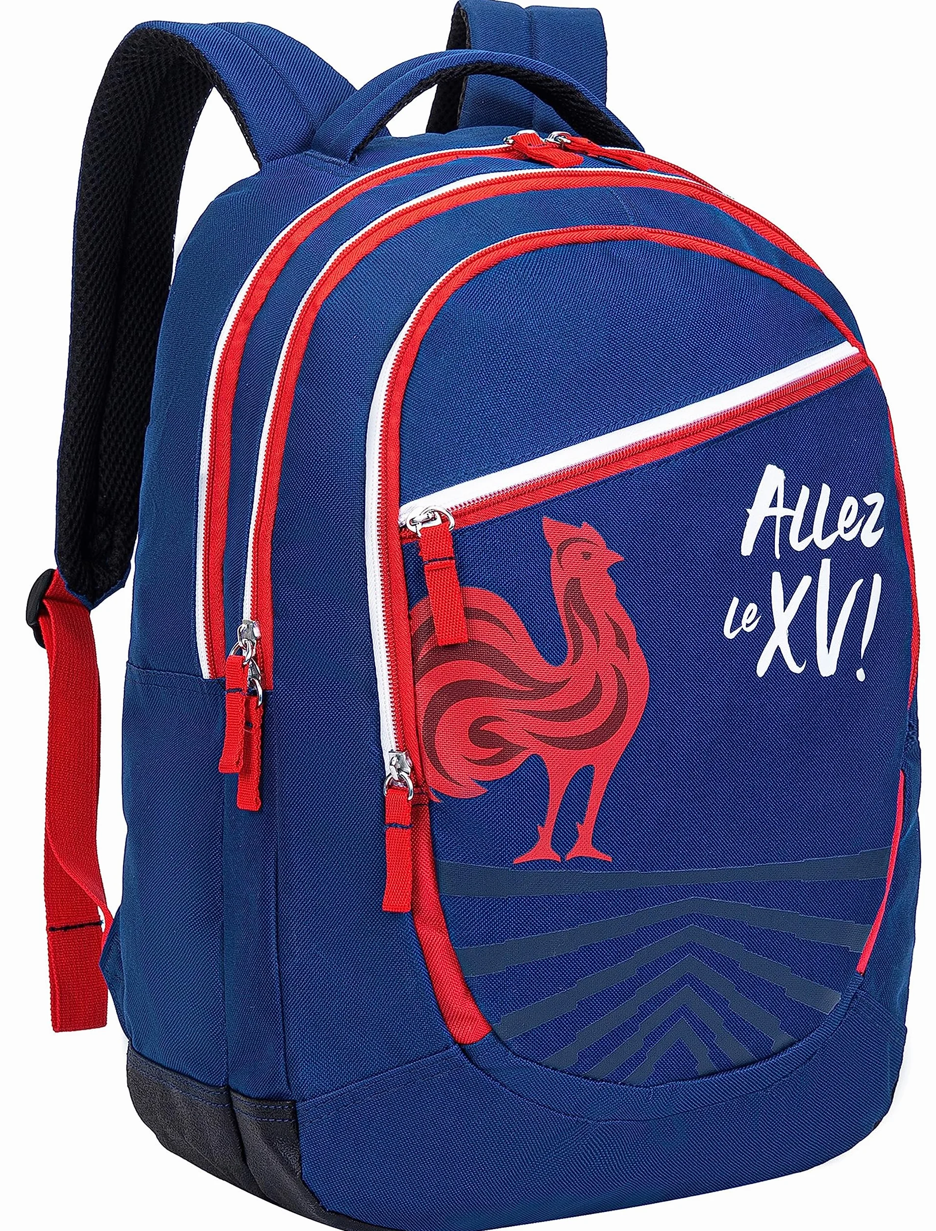 FFR - Mochila escolar para equipo de Francia - Colección oficial XV de Francia de Rugby