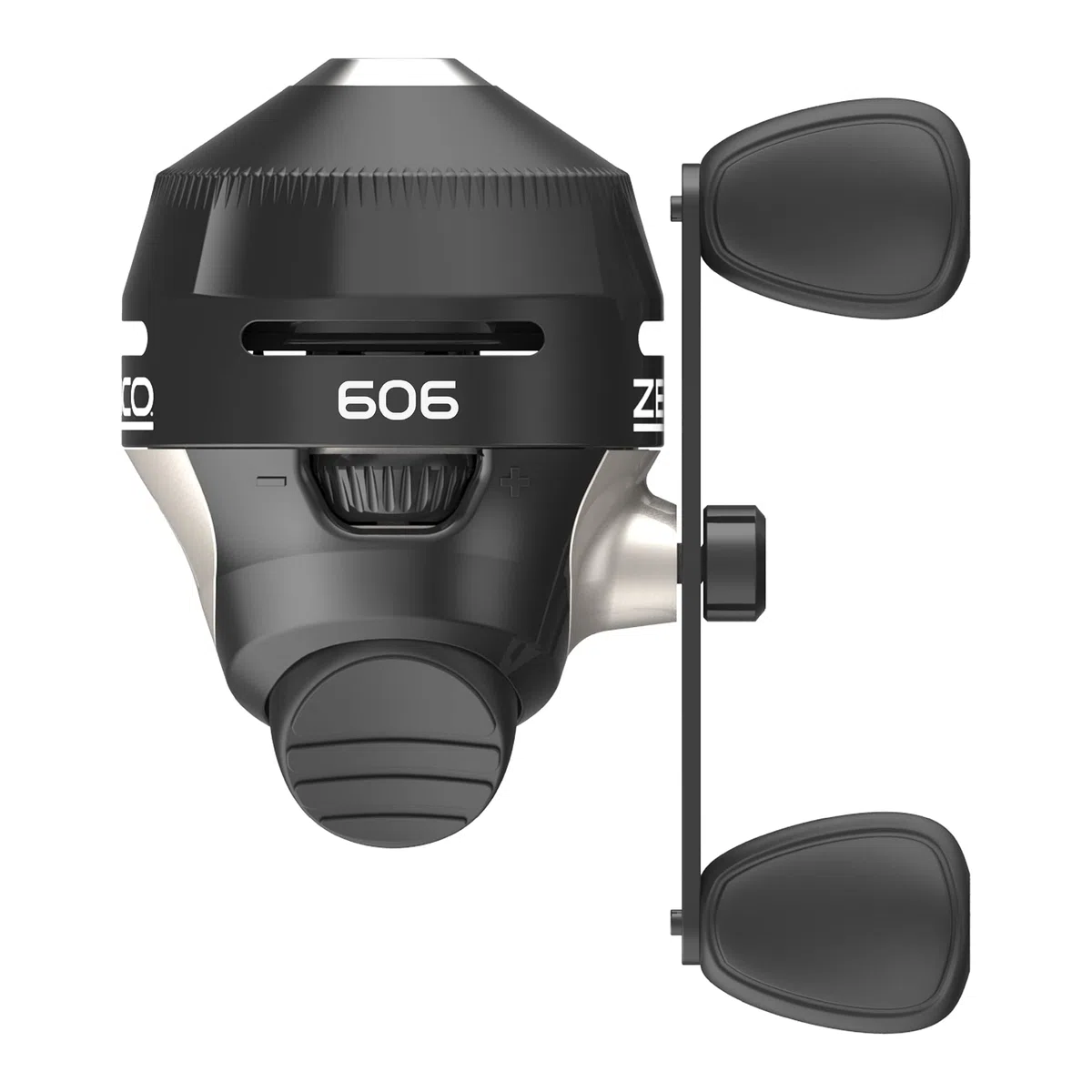 Zebco 606 Spincast - Carrete de Pesca, tamaño 60, recuperación a la Derecha, preenrollado con línea de Pesca Zebco de 20 Libras y diseño sin enredos, Ajuste rápido antirretroceso y Arrastre Ajustable