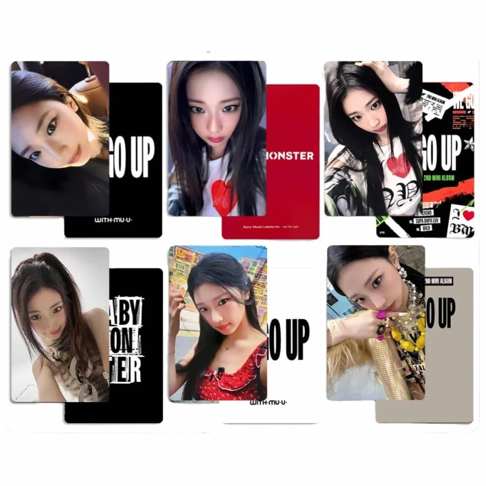 Baby-Monster Tarjetas coleccionables WE GO UP BM Monstiee Ruka