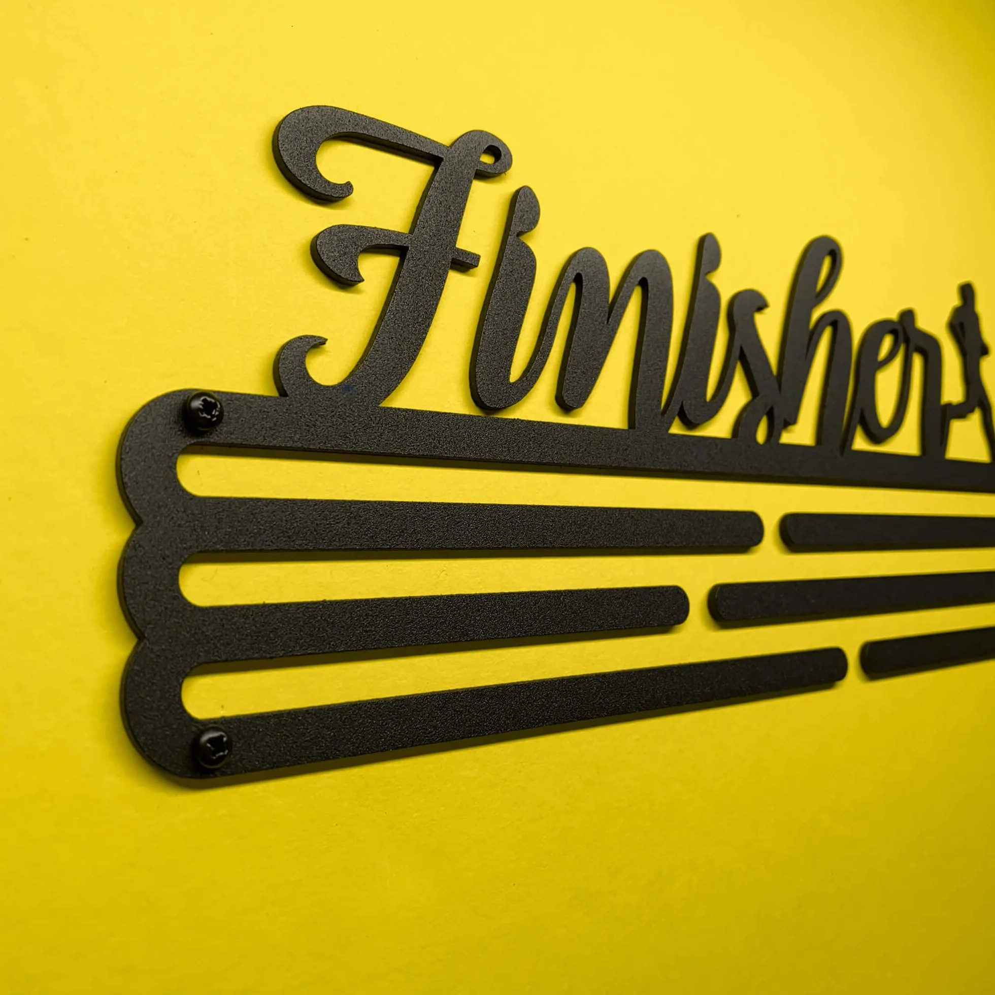 Finisher Sports Medal Hanger Display | Soporte de acero | Marco de montaje en pared