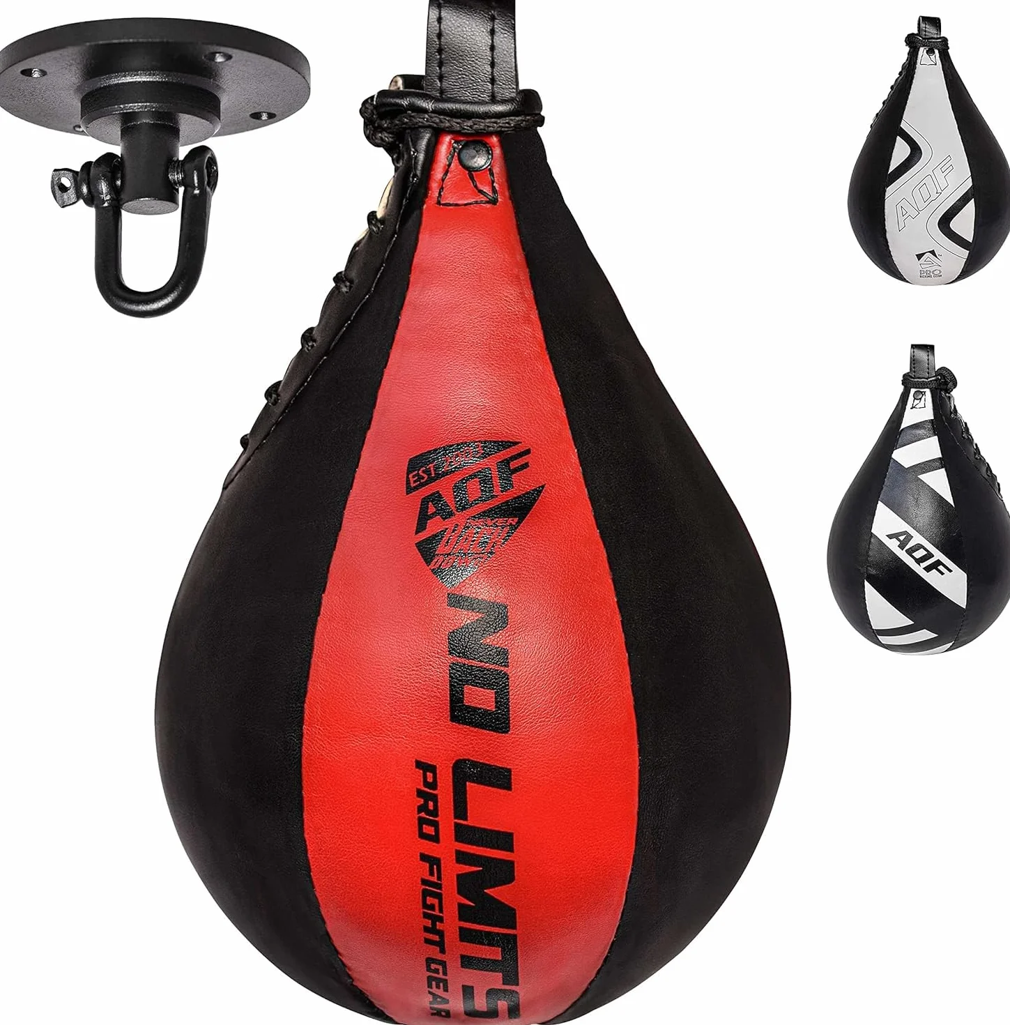 AQF Pera de Boxeo y Saco de Boxeo Punching Ball para MMA Entrenamiento