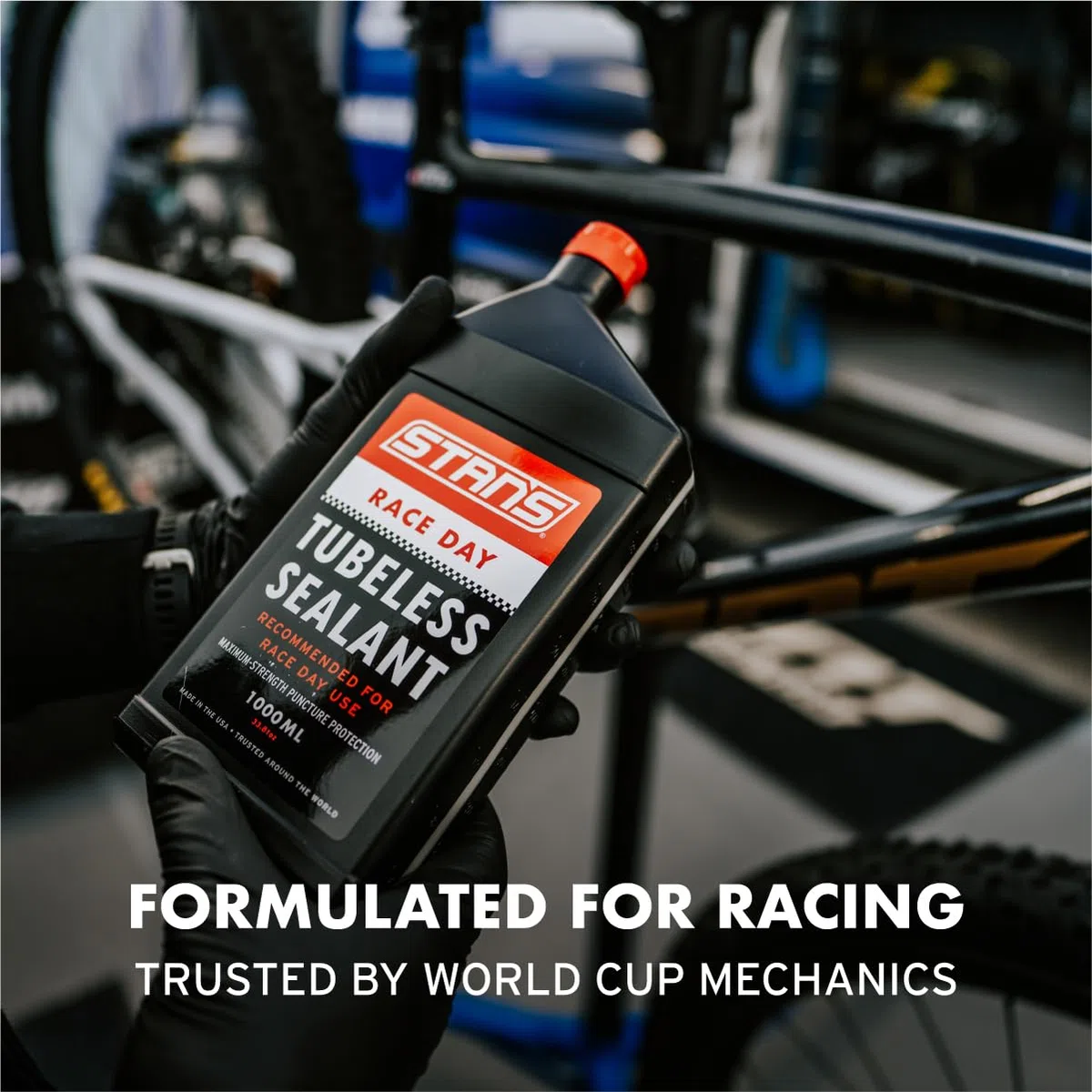 NoTubes Stan's Race Day - Sellador de neumáticos sin cámara (1000 ml)