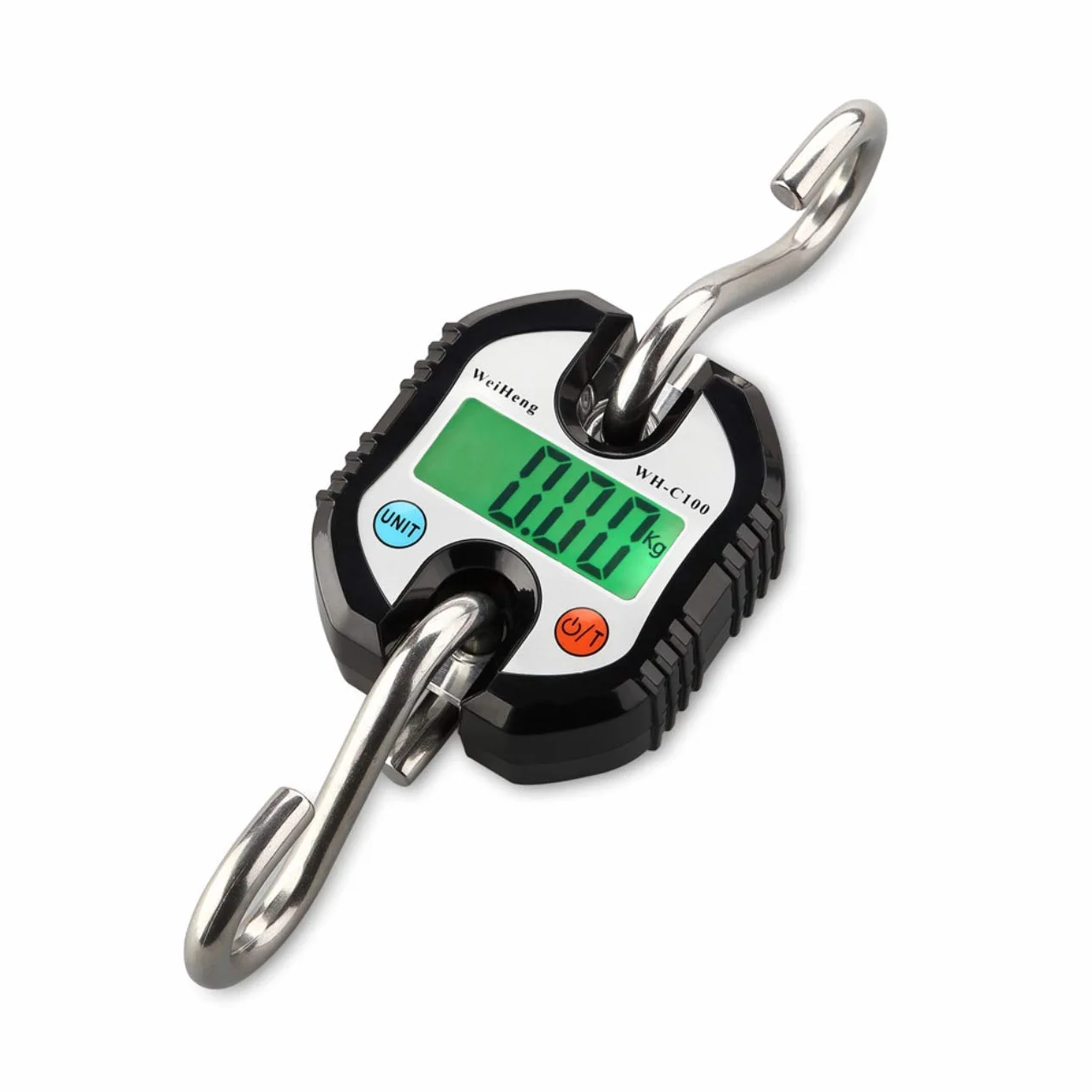 Mini BáScula ElectróNica Digital PortáTil Con Pantalla Lcd De Gancho BáSculas Colgantes ElectróNicas Digitales Ciclo Para La Caza Al Aire Libre Granja Casera